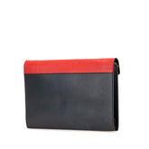 セリーヌ チェーンウォレット ショルダーバッグ ブラック レッド ベージュ レザー レディース CELINE 【中古】